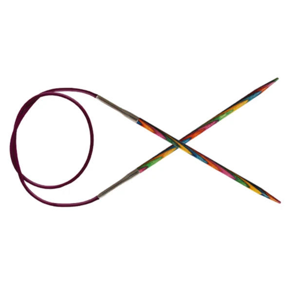 KnitPro Symfonie FASTE Rundpinde 80 cm (2.00-12.00mm)